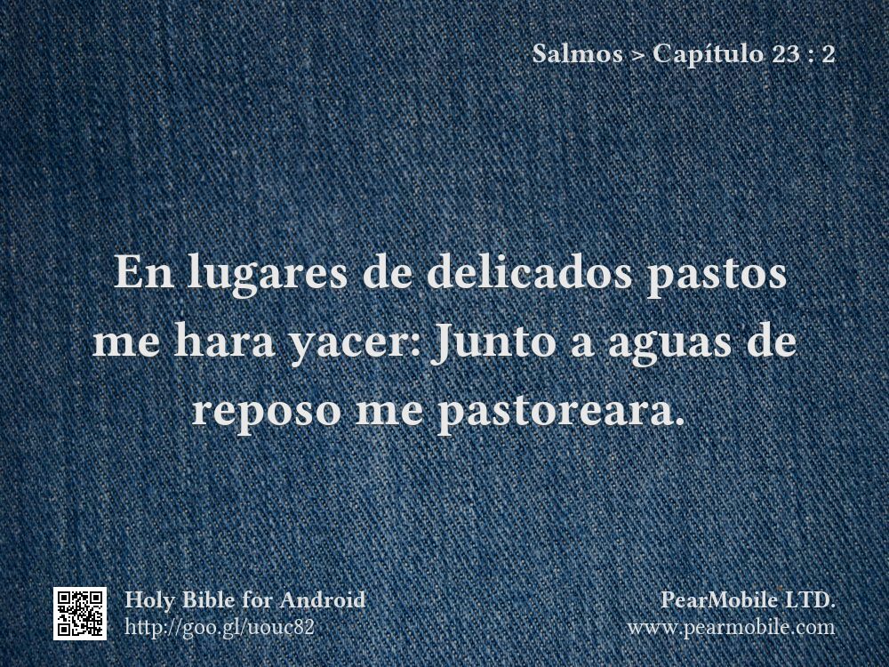 Salmos, Capítulo 23:2